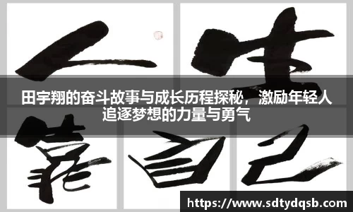田宇翔的奋斗故事与成长历程探秘，激励年轻人追逐梦想的力量与勇气